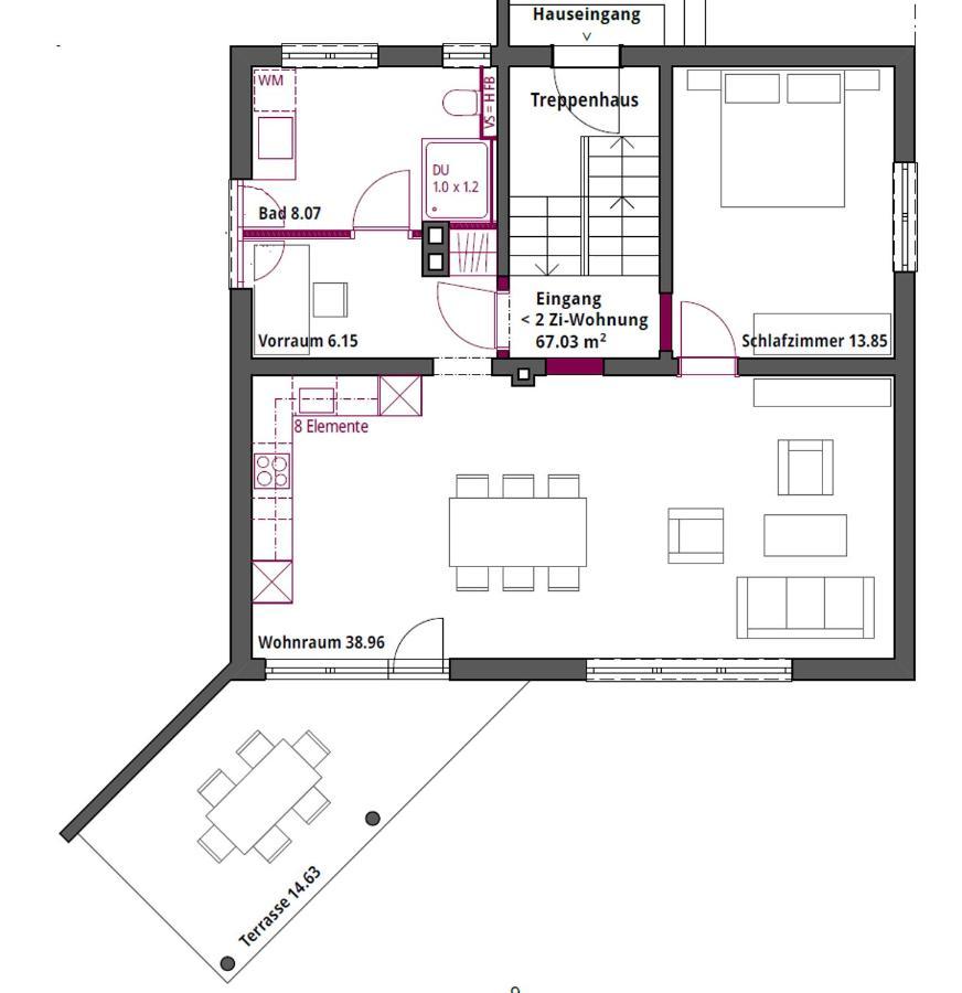 Ferienwohnung Beate ฮุยส์ ภายนอก รูปภาพ